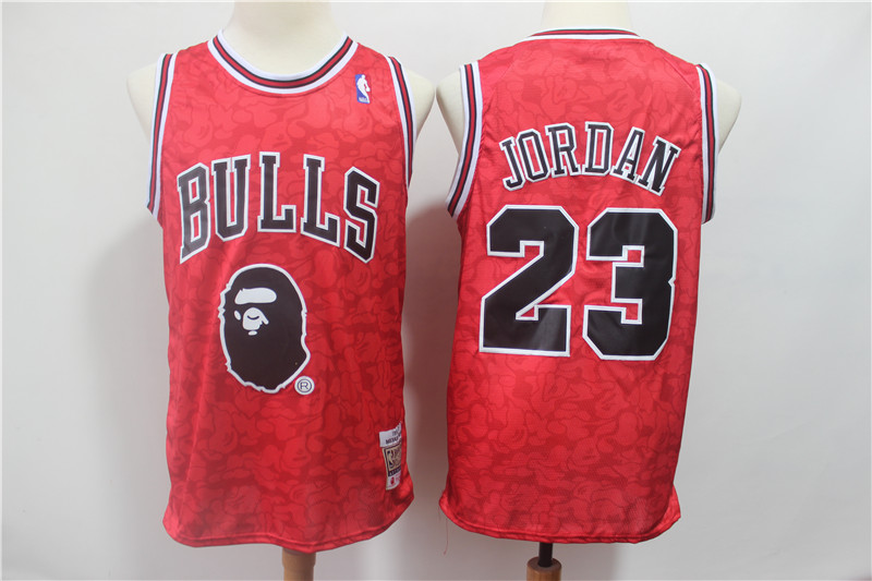 Men Chicago Bulls 23 Jordan Red Stitched NBA Jersey